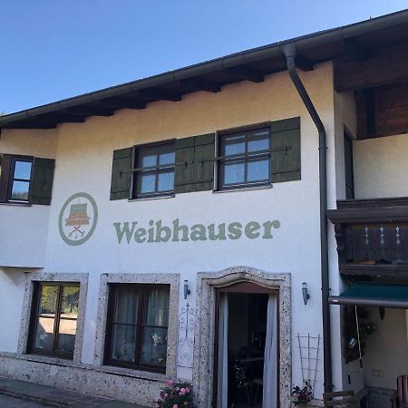 Ferienwohnung Weibhauser Bischofswiesen Exterior foto